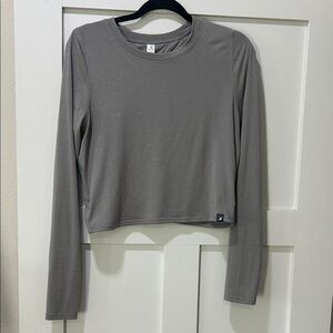 Glyder Charcoal Long Sleeve Women's Tee